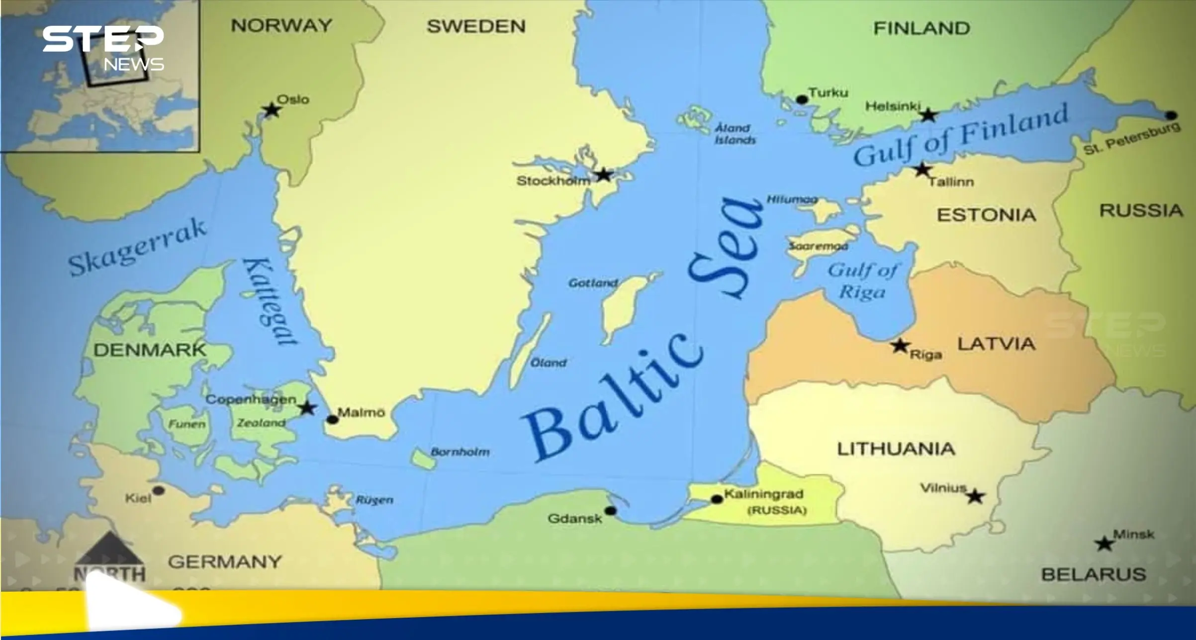 أزمة ملاحة جوية غير مسبوقة.. تشويش غامض على الـGPS فوق بحر البلطيق يثير ذعر الطيارين: بحر البلطيق
