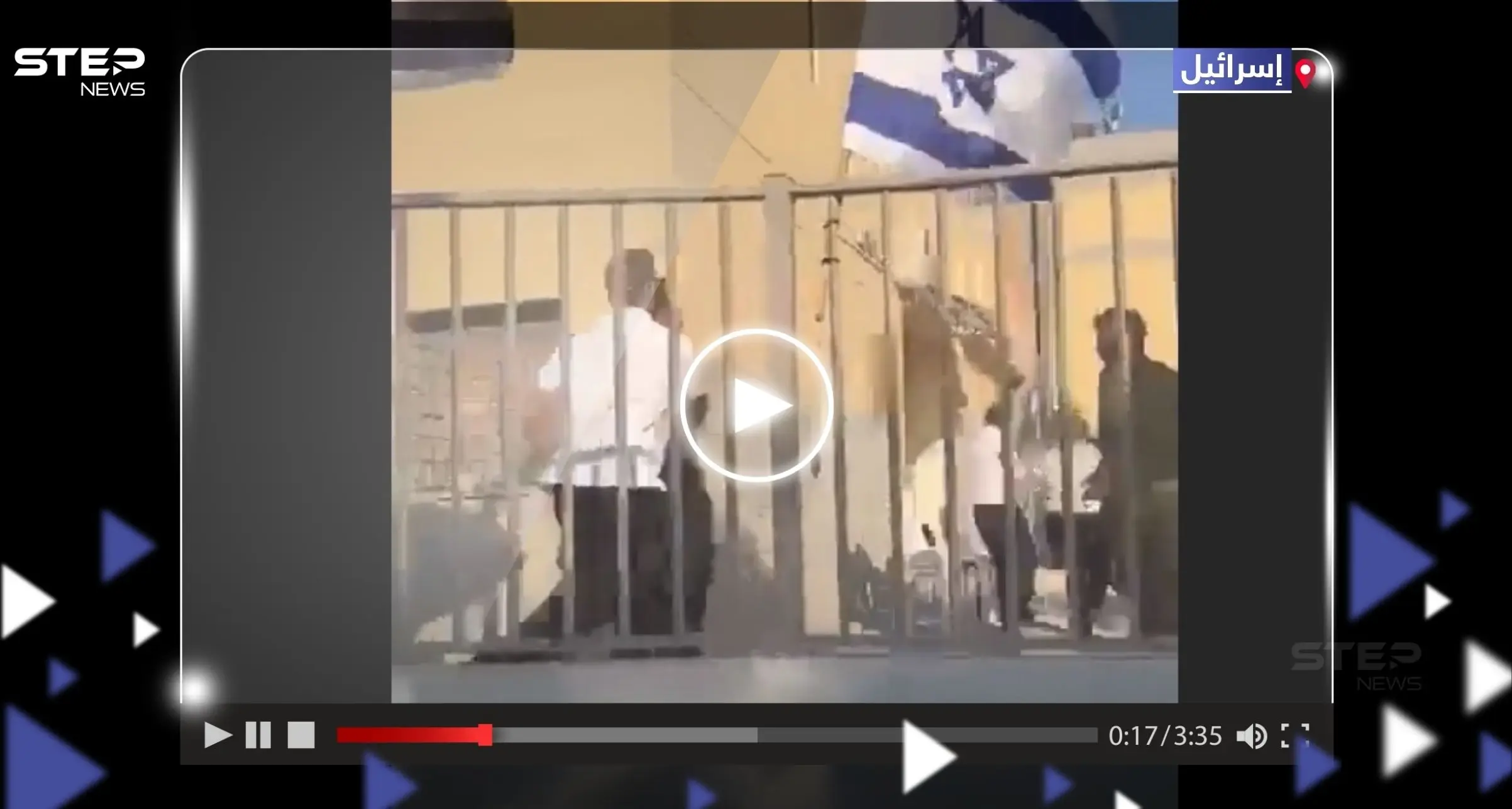 شاهد|| لحظة هروب وزير خارجية بريطانيا بعد إطلاق صفارات الإنذار أثناء زيارته لإسرائيل: وزير خارجية بريطانيا