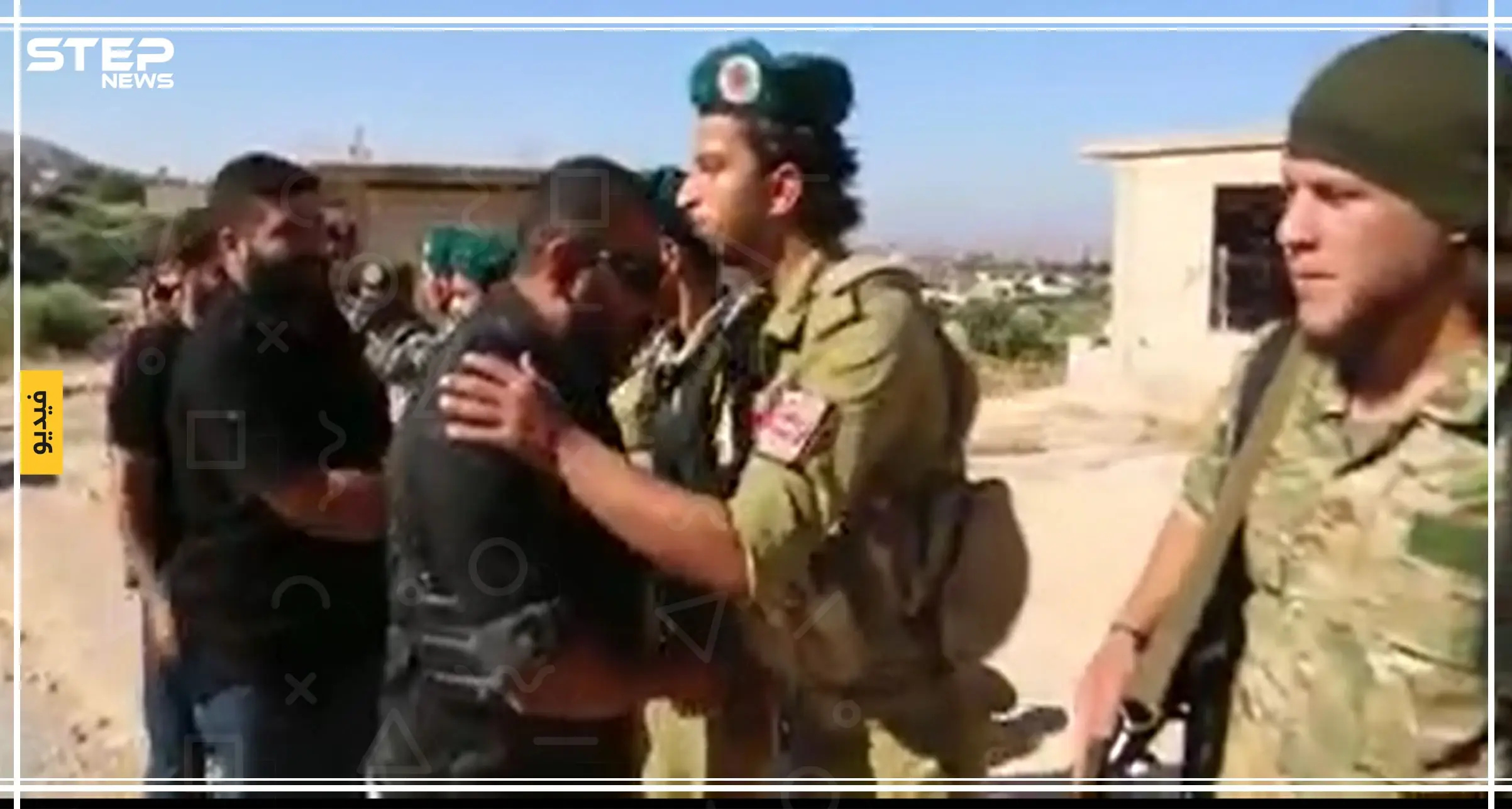 بالفيديو || زيارة خاطفة للقائد أبو عمشة ومعايدة على طريقته الخاصة !!: لواء السلطان