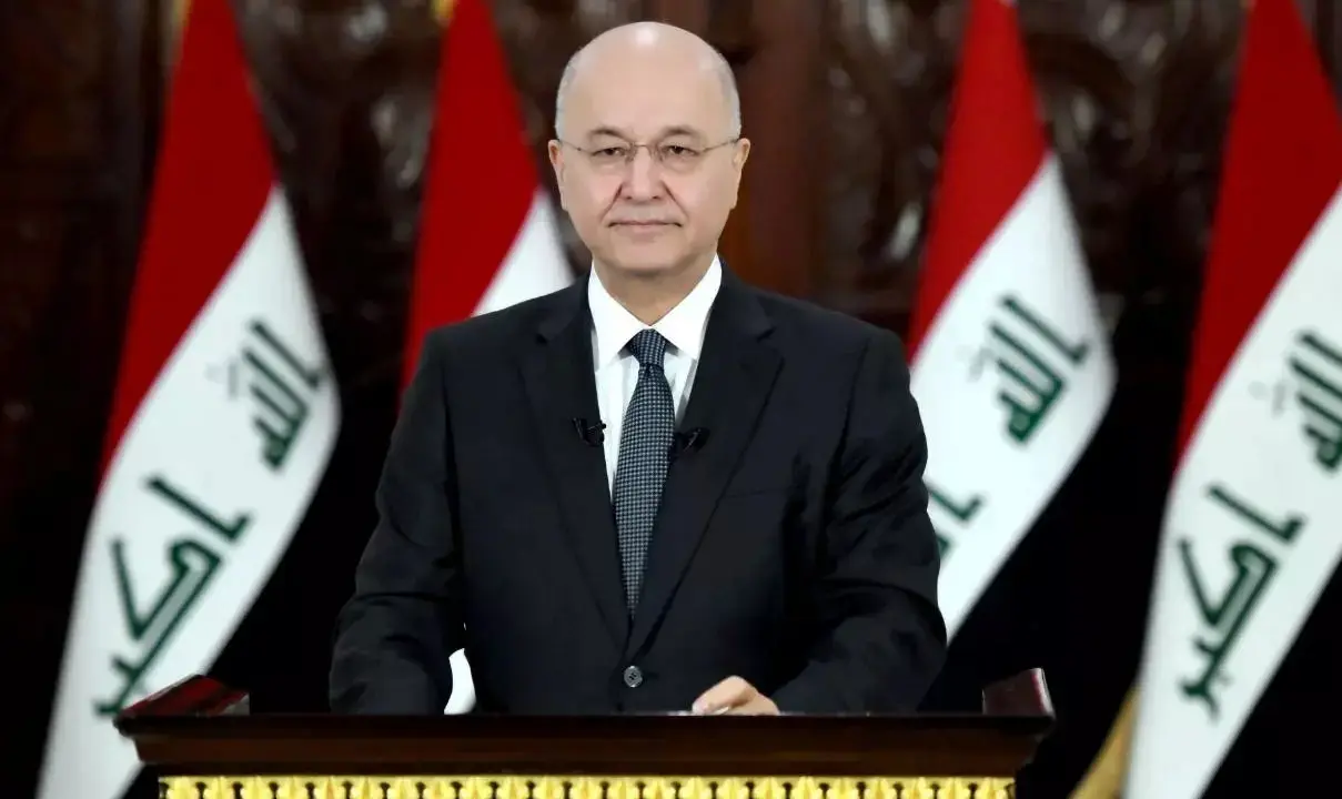 الرئيس العراقي يتحدث عن دور منظمات المجتمع المدني في تثبيت الدولة الوطنية.. وأمرين يهددان البلاد: الرئيس العراقي