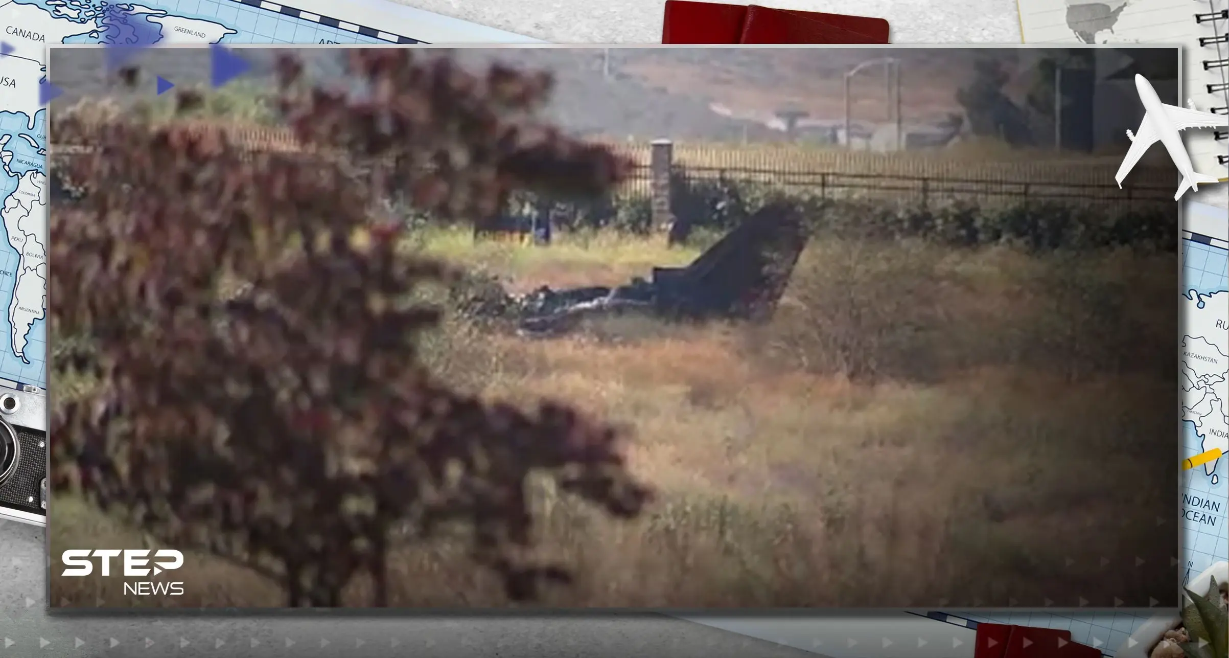 6 قتلى إثر حادث تحطم طائرة في ولاية كاليفورنيا الأمريكية (فيديو): طائرة