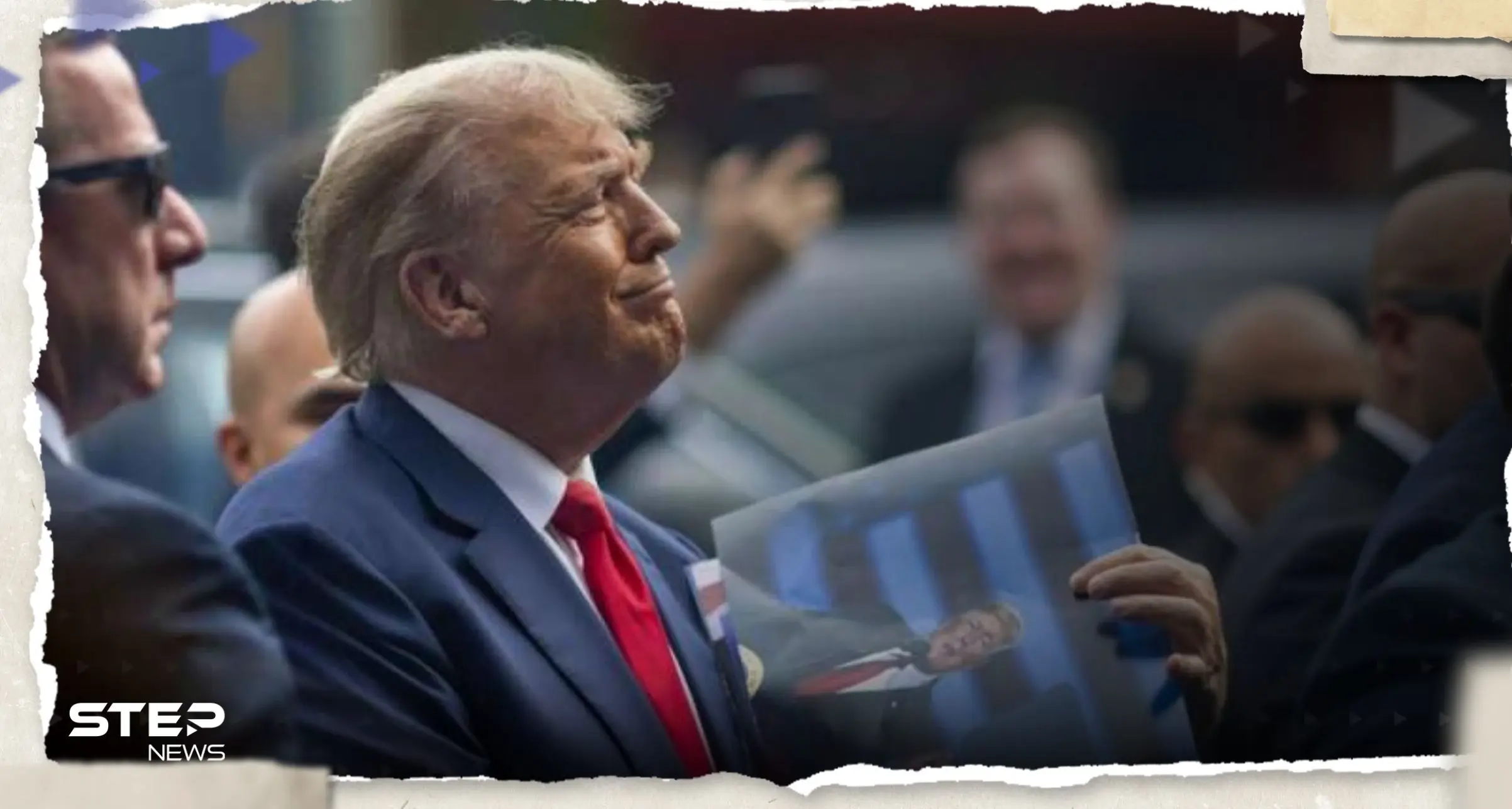 شاهد|| فيديو "قوي" لرئيس أمريكا السابق.. ترامب يسخر من بايدن ويقلده ضائعاً: ترامب يسخر من بايدن