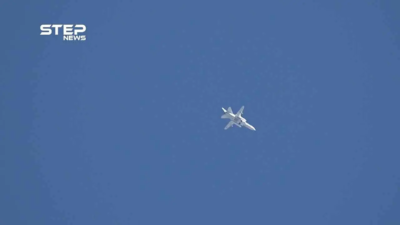 شاهد بالفيديو .. غارات روسية تهزّ مدينة اللطامنة شمال حماة: اللطامنة