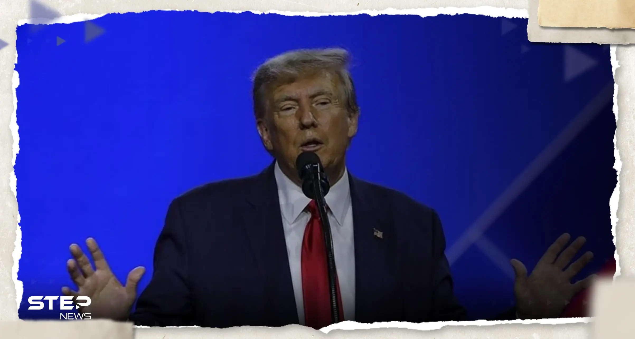 بعد أن أثارت تصريحاته حول إسرائيل جدلاً.. ترامب يتراجع ويعدّل موقفه: تصريحات ترامب حول إسرائيل