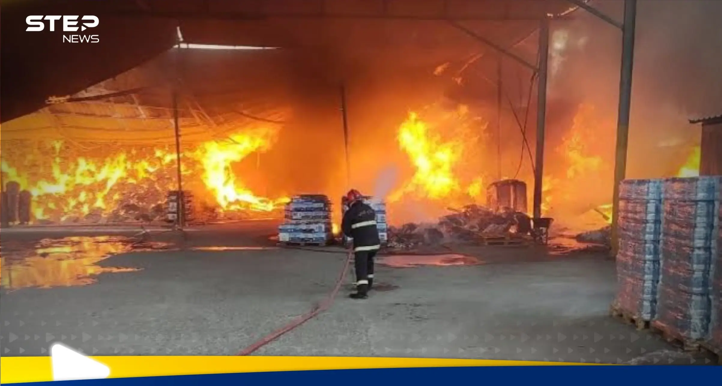 4  حرائق في البصرة.. أحدها التهم مخزن سيارات بالكامل (فيديو): حوادث وقتلى