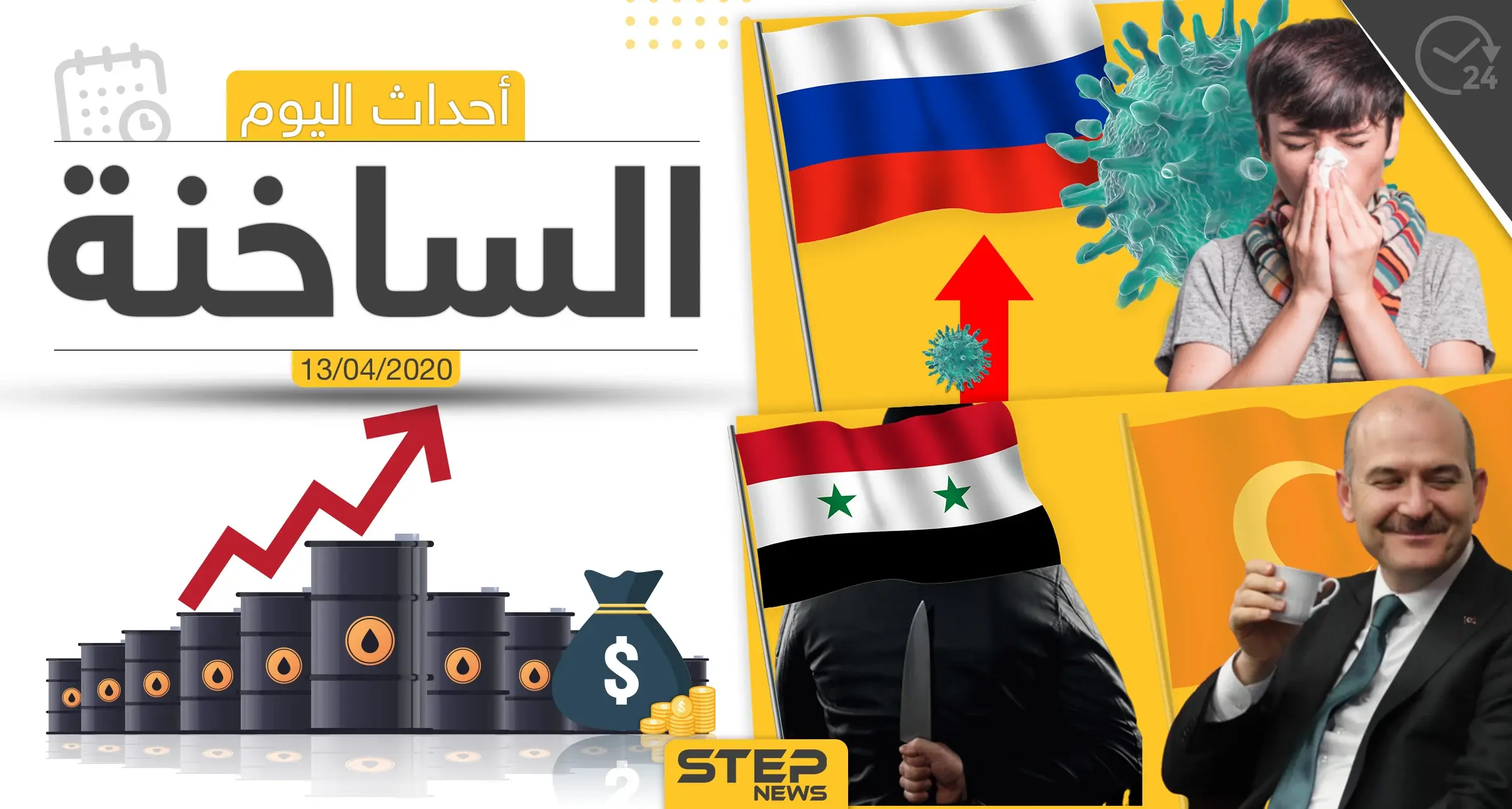 أهم أحداث سوريا والعالم- الاثنين 13/04/2020: جرائم