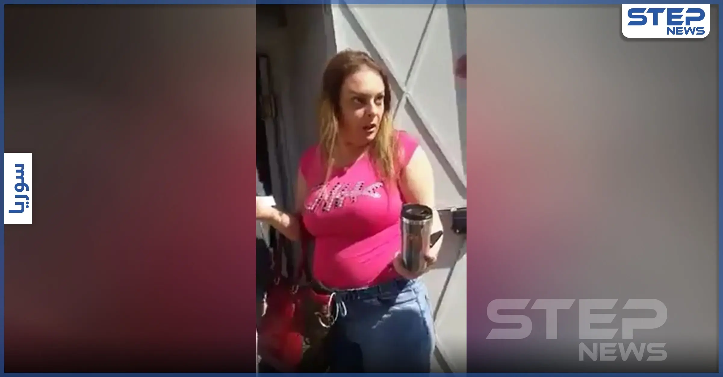 بالفيديو|| مدام فاتن تثير غضب موالي النظام السوري بعد إذلالها مواطناً أمام نافذة للمعونات: خلاف