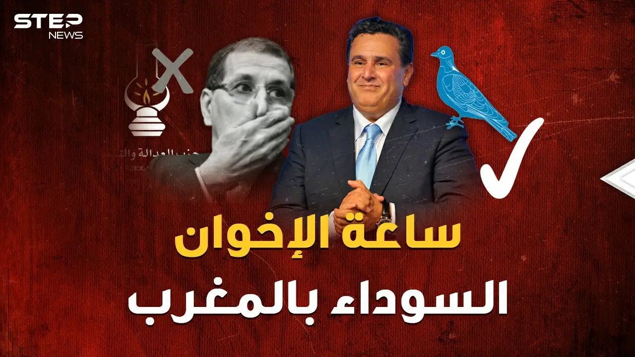 يوم الإخوان الأسود في المغرب..سقطوا بخطة محكمة من عزيز أخنوش صديق الملك المقرب: فيديوغراف المغرب العربي