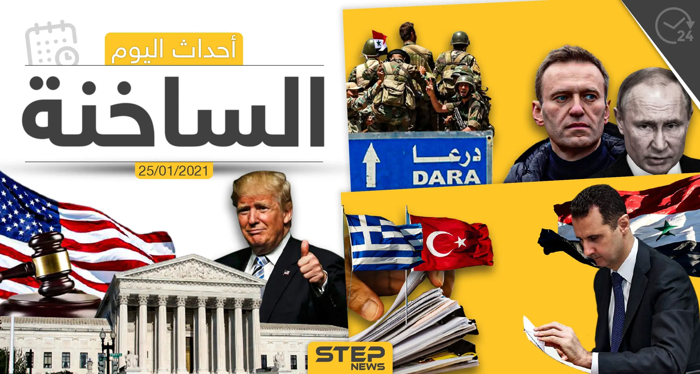 أهم أخبار اليوم في سوريا والعالم- الاثنين 25/01/2021: الرقة