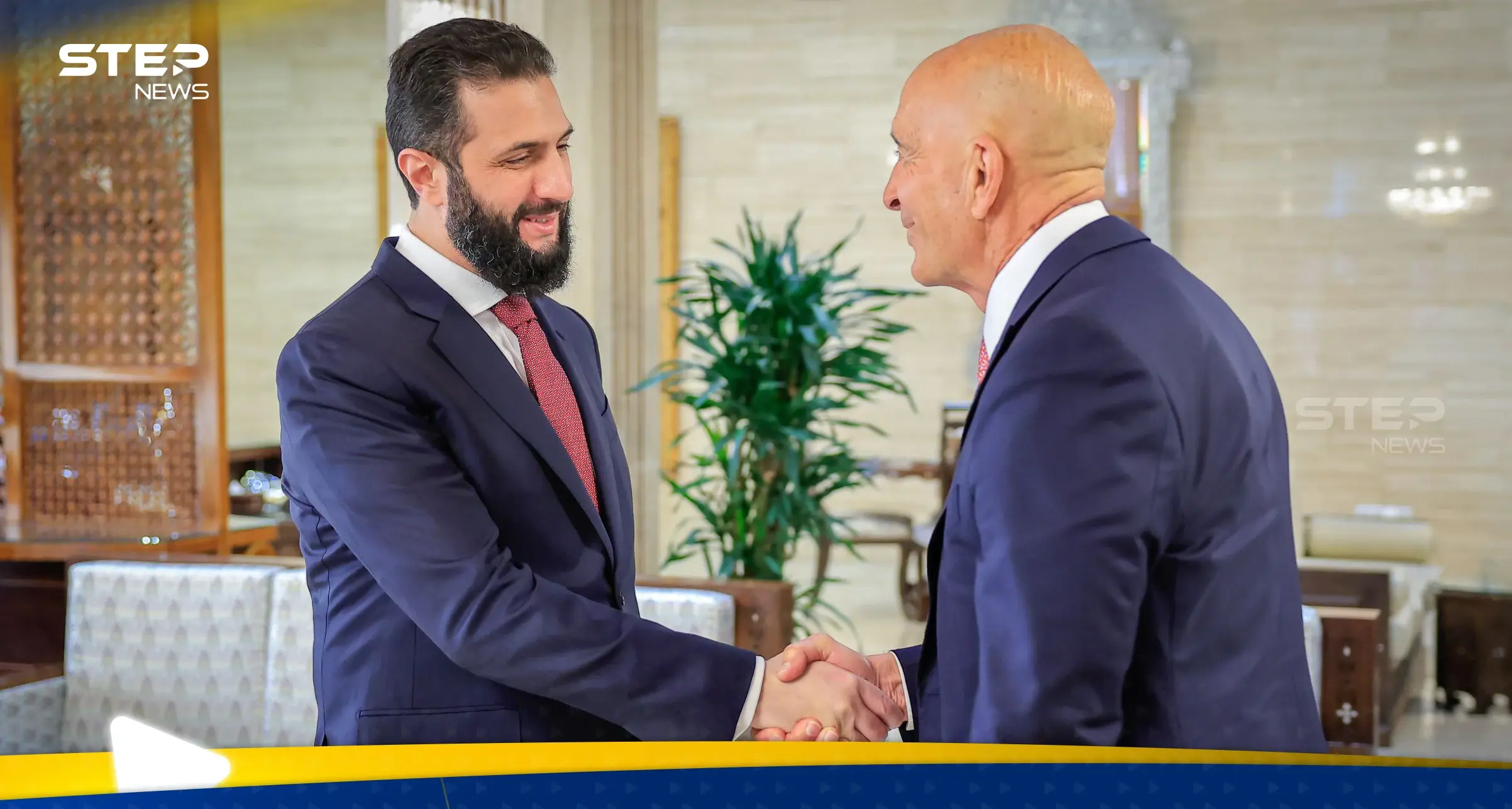 الشرع يلتقي باراك