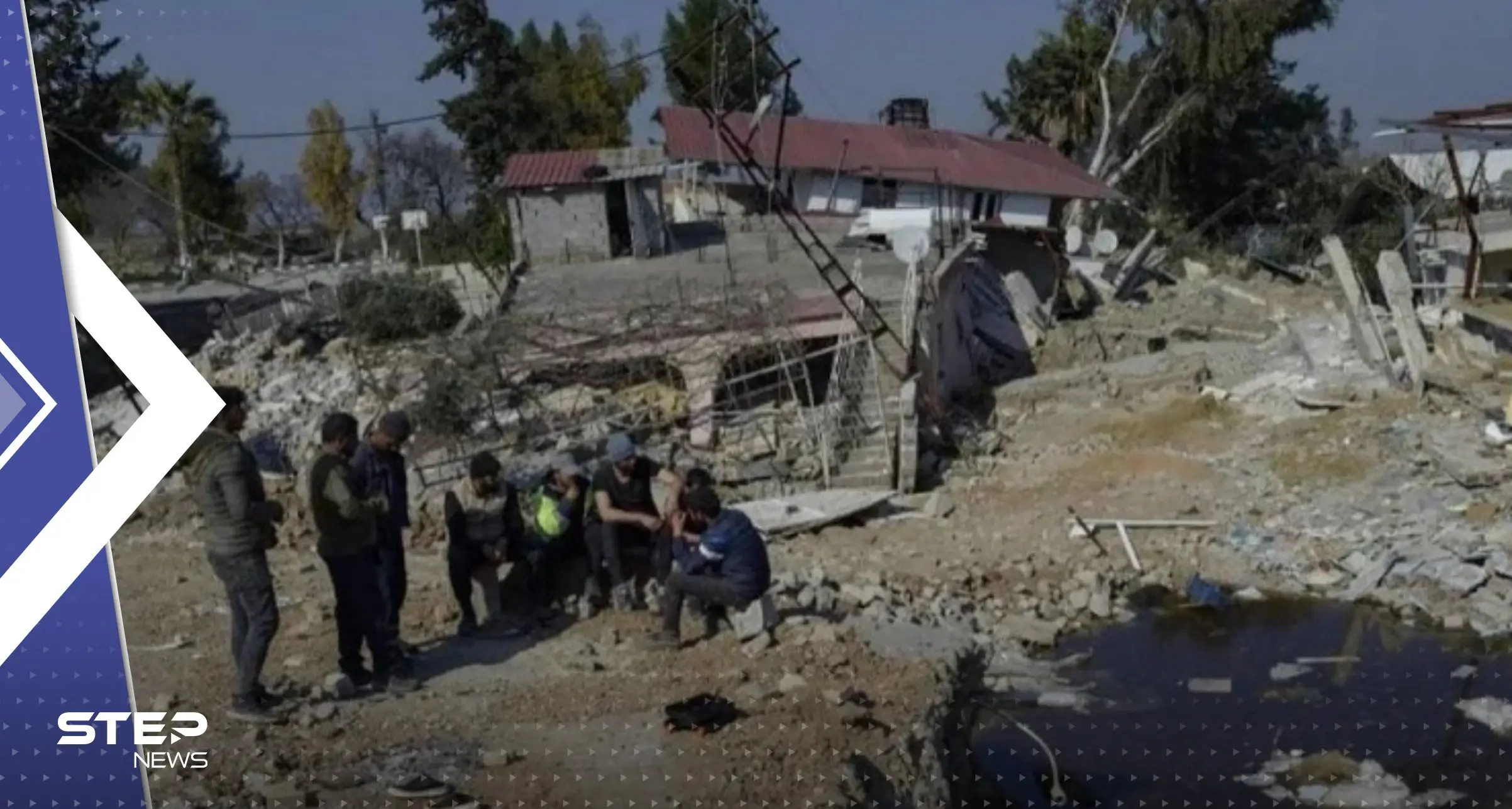 شاهد|| قرية تركية تنقسم إلى قسمين وتتدفق بينهما المياه إثر الزلزال المدمّر: زلزال تركيا