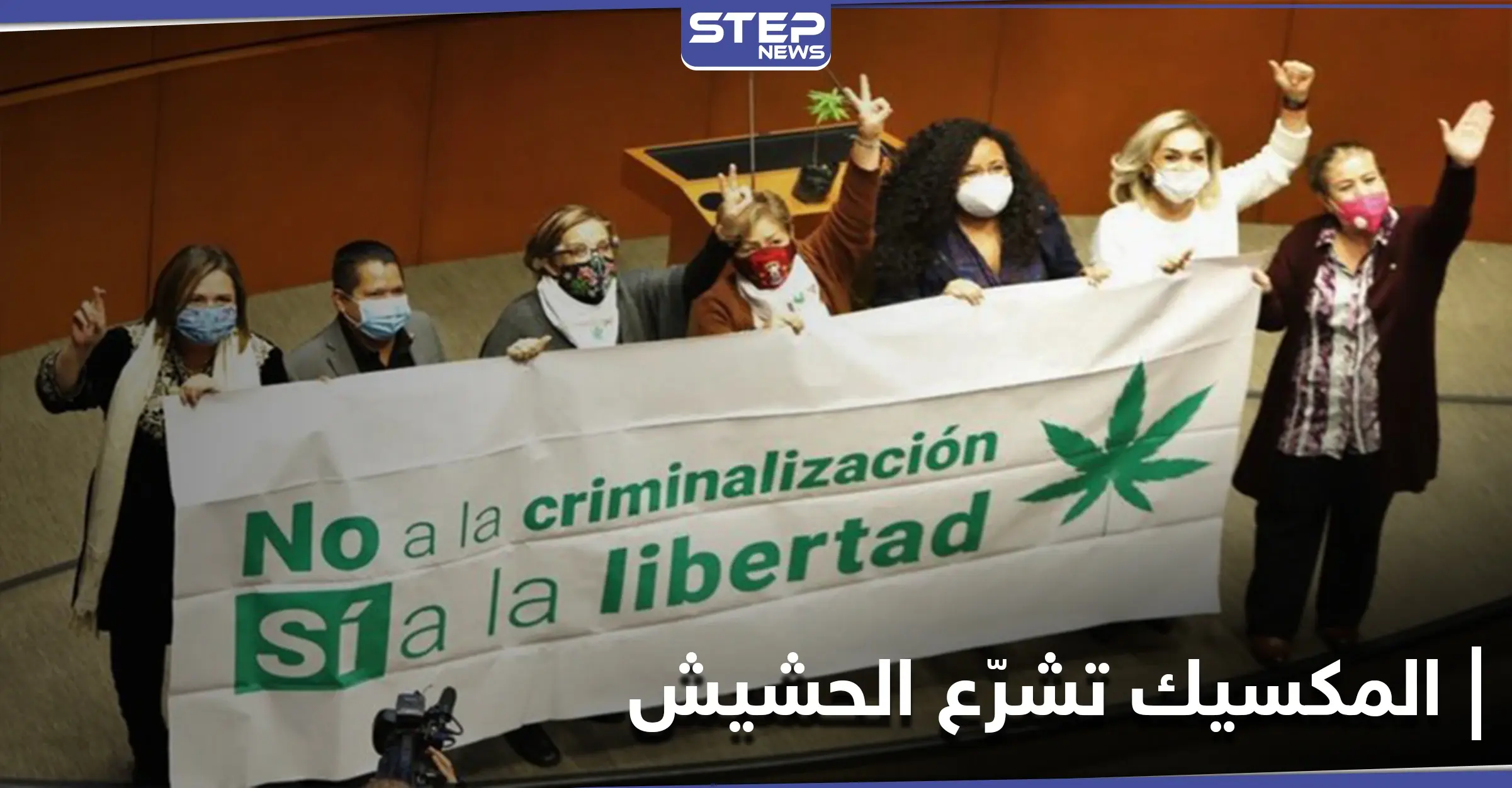 مجلس الشيوخ المكسيكي يسمح بتعاطي وتجارة الماريجوانا في البلاد: المكسيك