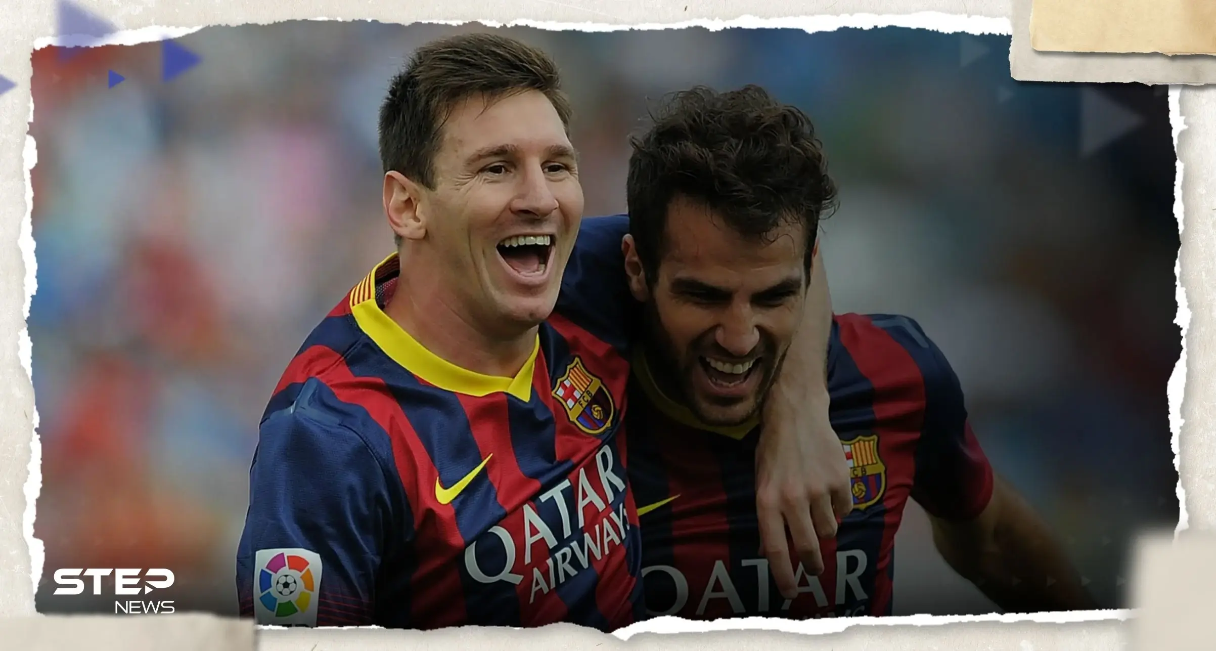 ميسي يوجه رسالة خاصة إلى فابريغاس بعد اعتزاله كرة القدم: برشلونة