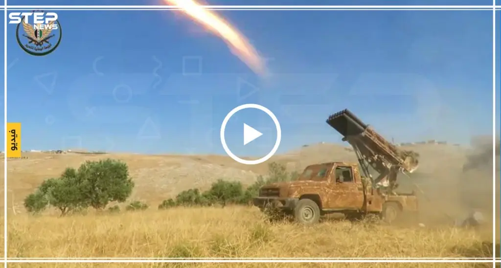 بصواريخ الغراد.. قوات المعارضة تستهدف مواقع للنظام في قلعة المضيق: سلايد رئيسي