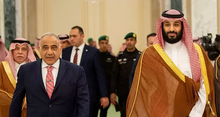 الأمير محمد بن سلمان يستقبل مصطفى الكاظمي في الرياض بعد دعوة رسمية لبحث ملفات مشتركة: مصطفى الكاظمي