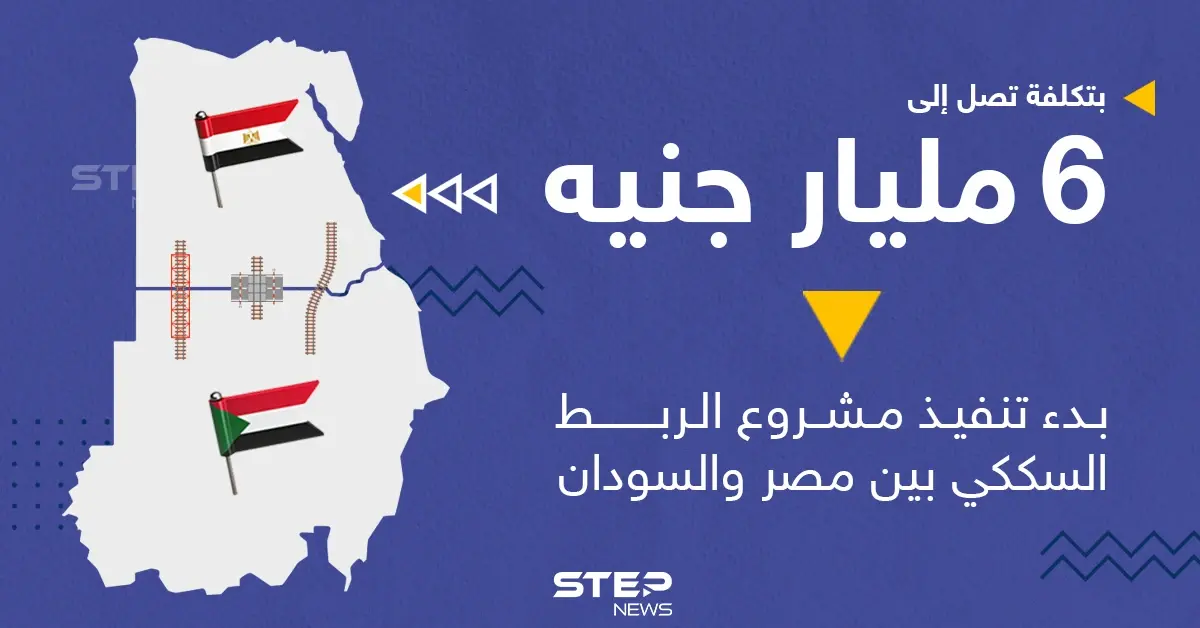 مشروع سكك حديدية يربط بين مصر والسودان: سكك حديدية