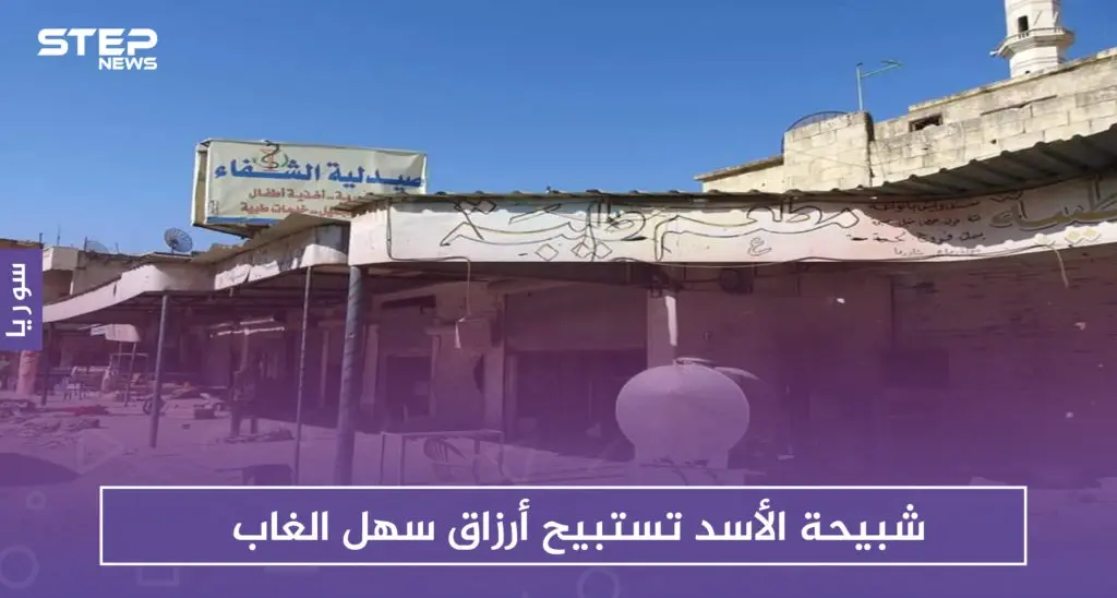 شبيحة الأسد تستبيح الممتلكات في سهل الغاب .. قلعة المضيق مثالًا: سلايد رئيسي