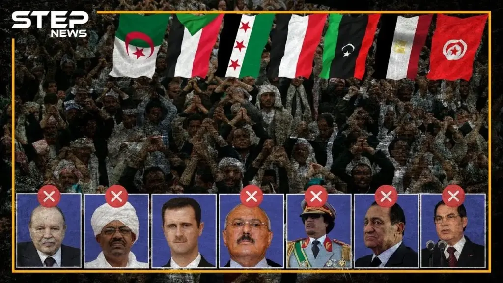 تظاهرات وحروب وحكام تتهاوى وأخرى تتنحى والأسد يقف على دمار سوريا حاكماً فأي مصير يتنظره؟: الربيع العربي