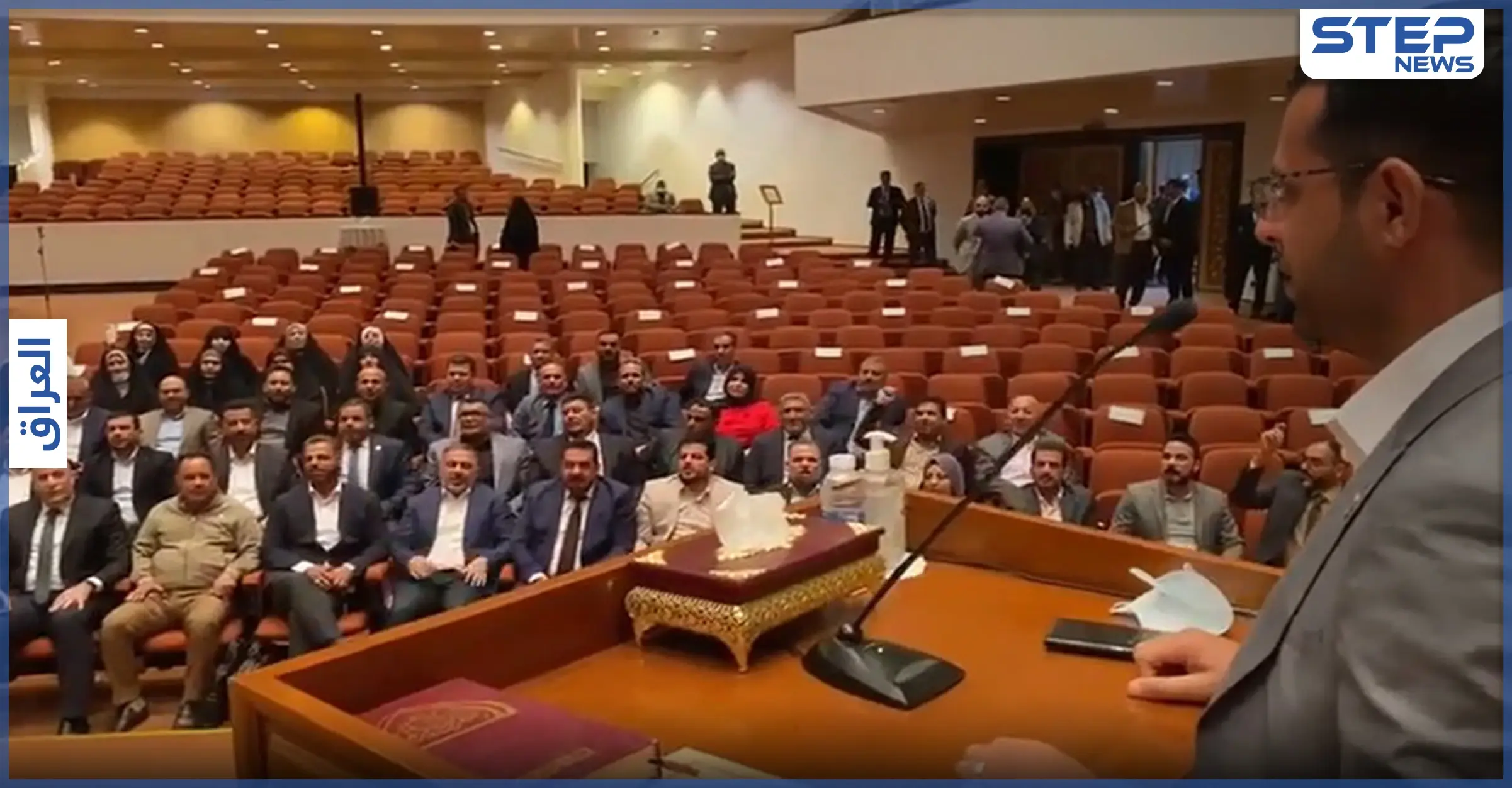 بالفيديو || نواب عراقيون يقرأون دعاء "تعجيل ظهور المهدي" بطقوس شيعية داخل البرلمان: طقوس شيعية