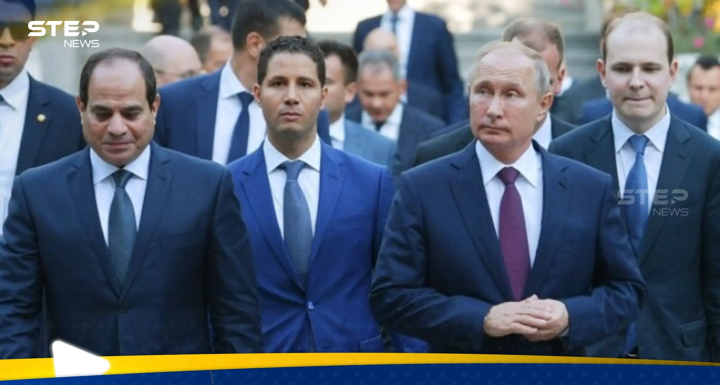 شاهد|| بوتين والسيسي يحضران حدث "مهم" في مصر.. وتصريحات عاجلة للزعيميين: بوتين والسيسي