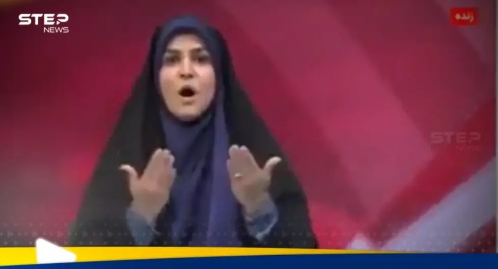 شاهد|| مذيعة تهرب أثناء بث مباشر بعد قصف إسرائيل للتلفزيون الإيراني: . الهجمات الإسرائيلية على إيران