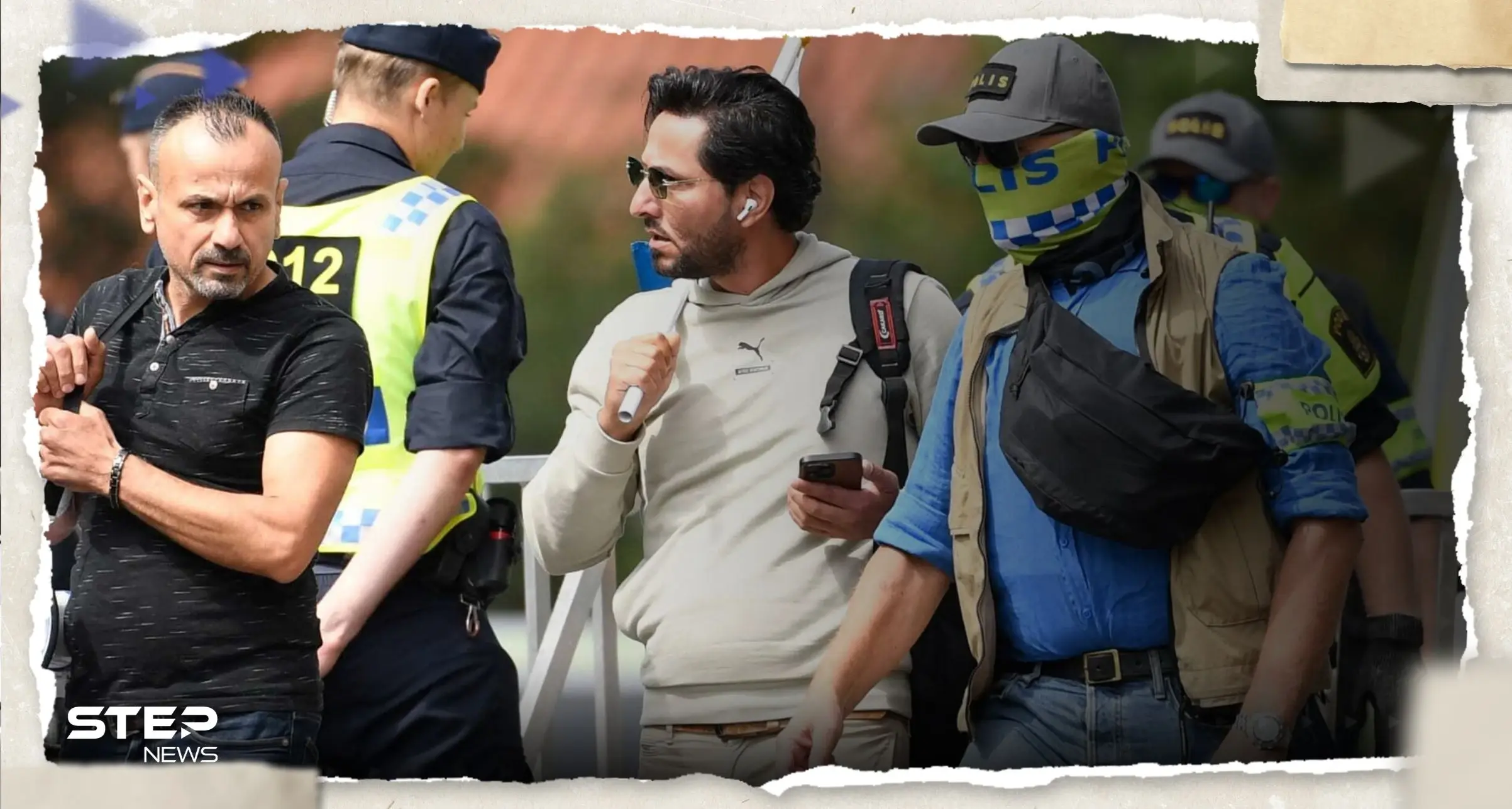 موميكا يحرق المصحف مجدداً والشرطة السويدية تعتقل رجلاً حاول منعه: موميكا