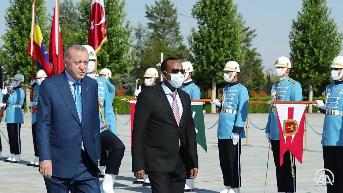 أردوغان يكشف عن تحركٍ نجح فيه بإثيوبيا.. وآبي أحمد يمدح تركيا بجملتين: رئيس الوزراء الإثيوبي